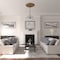 Ekena Millwork Viceroy Medallion (Canopies up to 4 7/8"), 35 1/8"OD x 4 7/8"ID x 2 1/2"P, Smokey Topaz Crackle CM35VISTC - alternate 4